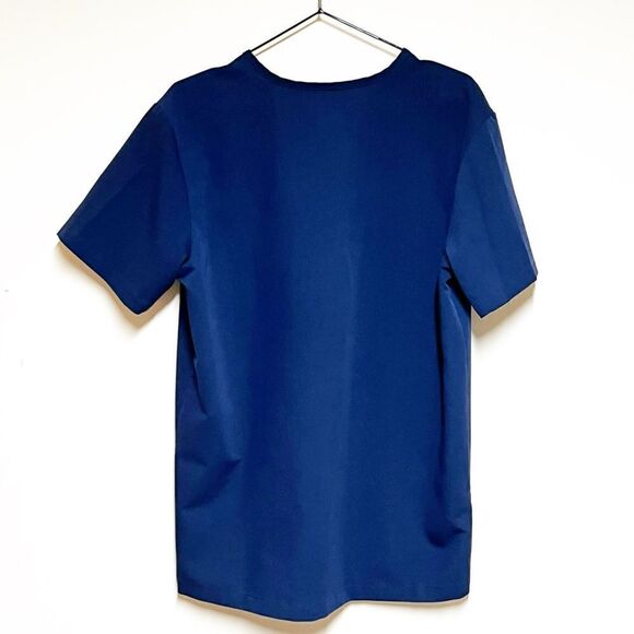 Figs Technical Collection Mens One-Pocket Scrub Top Navy Sz S - Picture 3 of 5